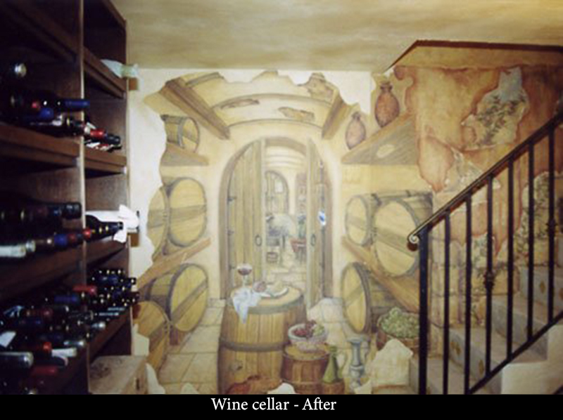 Wine cellar - After